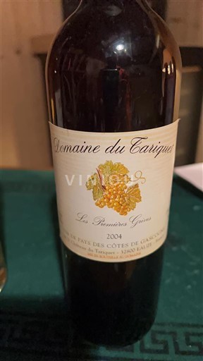 Sudoeste Côtes de Gascogne Domaine Tariquet Les Premières Grives 2004