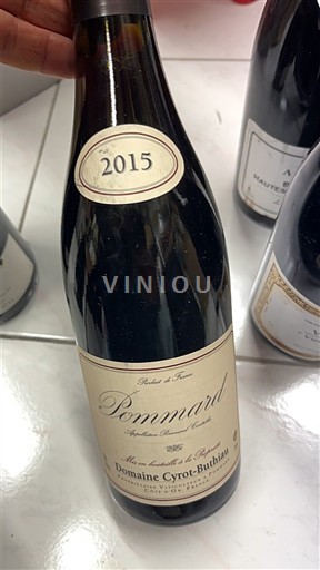 Бургундія Поммар Domaine Cyrot-Buthiau 2015