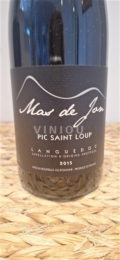 Linguadoca Pic Saint-Loup Mas de Jon 2015