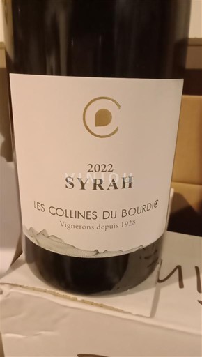 Languedoc-Roussillon Pays d'Oc Les Collines du Bourdic Syrah 2022