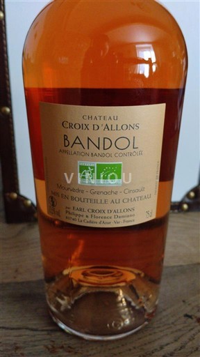 Provence Bandol Croix d'Allons Philippe & Florence Damiano 2021