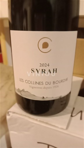 Languedoc-Roussillon Pays d'Oc Les Collines du Bourdic Syrah 2024