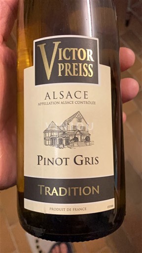 Alsasko Rulandské šedé Victor Preiss Tradition 2022