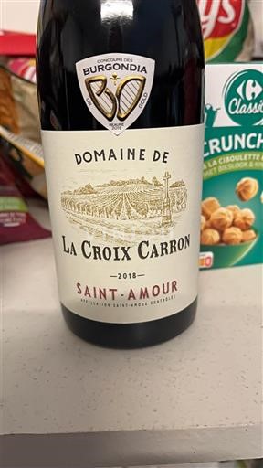 Beaujolais Thánh Tình Yêu Domaine La Croix Carron 2018