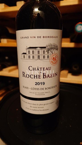 Bordeaux Blaye-côtes-de-bordeaux Château La Roche Bazin 2019