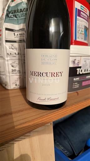 Borgogna Mercurey Domaine Clos Moreau 2015