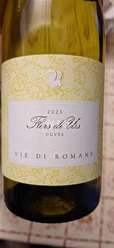 Viner Blanc sec Flors di Uis Vie di Romans 2023 Italia Friuli-Venezia Giulia Friuli Isonzo DOC