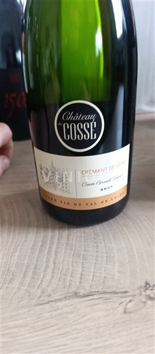 Thung lũng sông Loire Crémant-de-loire Château Cosse Orgueil 2021