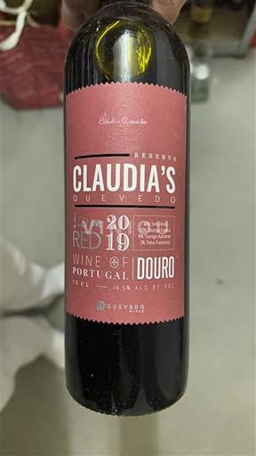 Douro Quevedo Claudia's Reserve 2019
