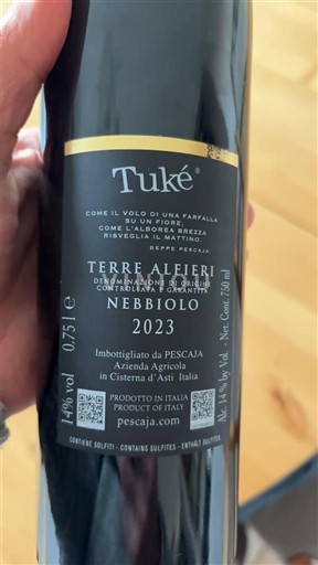 Piemonte Không được chỉ định Pescaja Tuké 2023