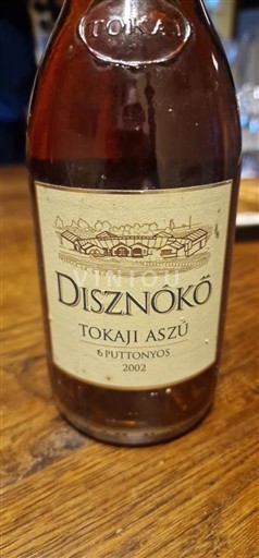 Tokaj No especificado Disznóko 5 Puttonyos 2002
