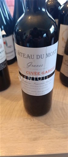 Bordeaux Graves Château Mont Gabriel 2016