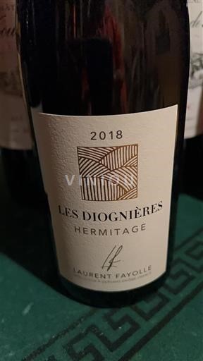 Thung lũng Rhône Hermitage Laurent Fayolle Les Diognieres 2018