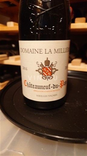 Vallée du Rhône Châteauneuf-du-pape Domaine La Millière Vieilles Vignes 2016