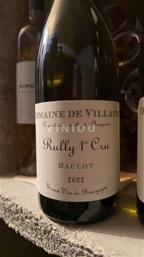 Bourgondië Rully Premier Cru Domaine Villaine Raclot 2022