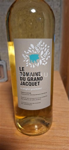 Provence, Lower Rhône Valley, Corsica Vaucluse Domaine Le Domaine du Grand Jacquet Le sanglier gourmand 2019