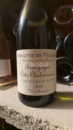 Borgonha Borgonha-Costa-Chalonnais Domaine Villaine Les Clous Aimé 2022