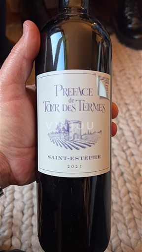 Bordeaux Saint-Estèphe Tour des Termes Préface 2021