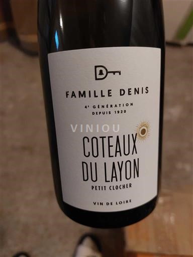 Thung lũng sông Loire Coteaux-du-layon Famille Denis Petit Clocher 2025