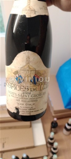 Bourgogne Nuits-saint-georges Hospices de Nuits Les Maladières Guyard de Changey 2002