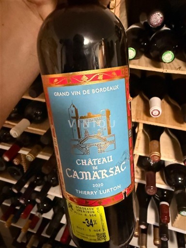 Bordeaux Bordeaux superiore Château Camarsac 2020
