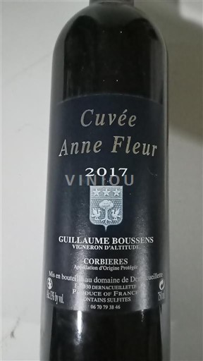 Languedoque NULL Domaine Dernacueillette Anne Fleur 2017