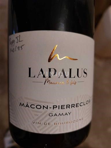 Burgund Mâcon und Mâcon-Dörfer Lapalus Maurice & fils 2025