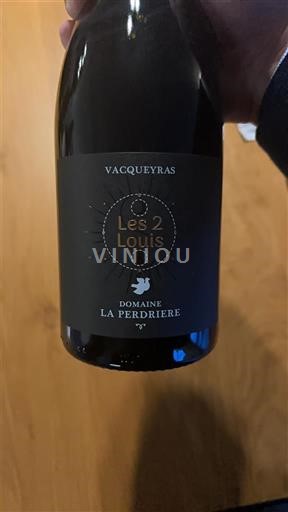 Thung lũng Rhône Vacqueyras Domaine La Perdrière Les 2 Louis 2021