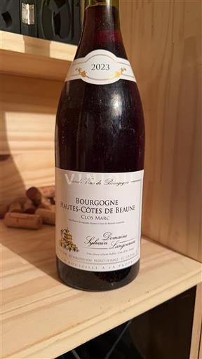 Bourgogne Hautes Côtes de beaune Domaine Sylvain Loichet Clos Marc 2023