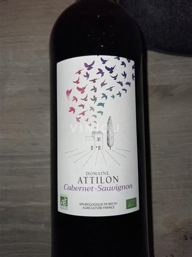 Provence, hạ lưu Rhône, Corse Địa Trung Hải Domaine Attilon Allusion Cabernet Sauvignon 2019