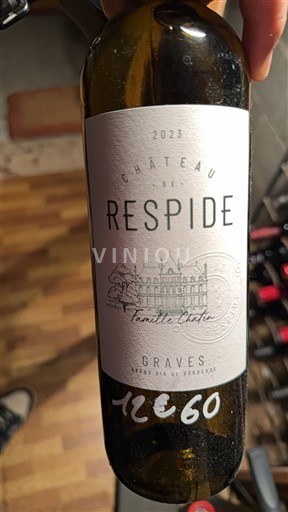 Bordeaux Graves Château Respide 2023
