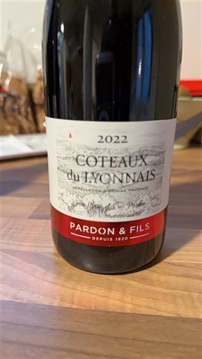 Lionese Coteaux del Lionese Pardon & Fils 2022