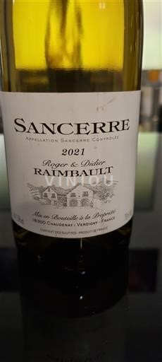 Thung lũng sông Loire Sancerre. Roger & Didier Raimbault 2021