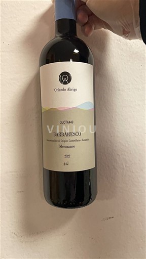 Piemonte Barbaresco Orlando Abrigo Quotam469 2022