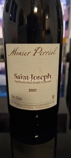 Thung lũng Rhône Saint-Joseph Monier Perréol 2021