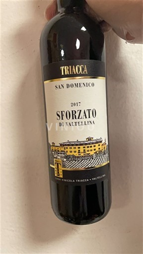Lombardiet Sforzatovin fra Valtellina Triacca San Domenico 2017