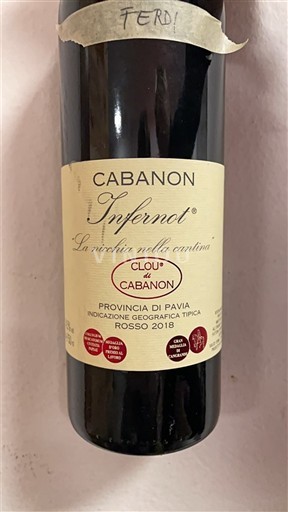 Lombardy Không được chỉ định Cabanon Infernot 2018