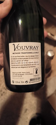 Valle della Loira Vouvray Thierry & Tanguy Cosme Senza annata