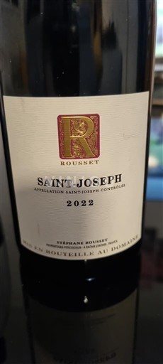 Rhônevallei Saint-Joseph Stéphane Rousset 2022