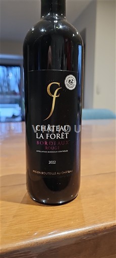 Bordeaux Château La Forêt 2022
