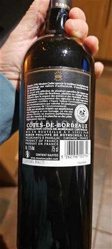 Bordeaux Côtes-de-Bordeaux Baron Philippe de Rothschild 2021