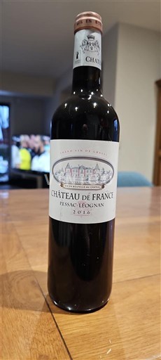 Bordeaux Pessac-Léognan Château France 2016