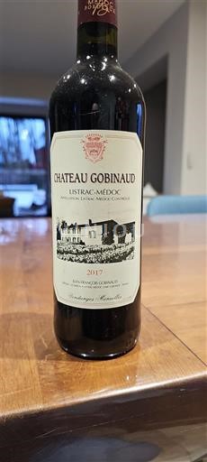 Bordeaux Listrac-Médoc Château Gobinaud 2017