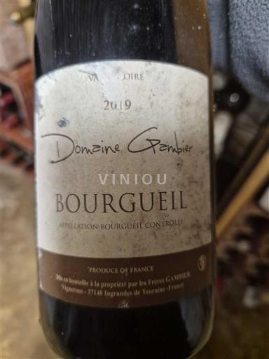 Thung lũng sông Loire Bourgueil Domaine Gambier 2019