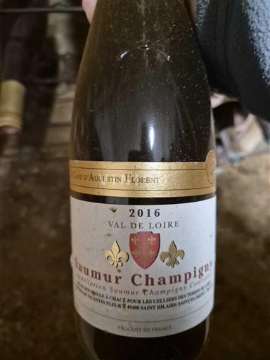 Thung lũng sông Loire Saumur-champigny Cave d'Augustin Florent 2016