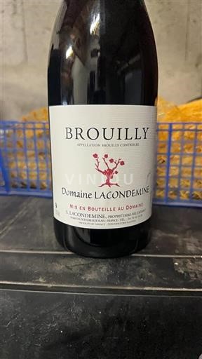 Beaujolais Brouilly Domaine Lacondemine Neročník
