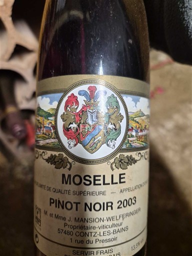 Lorraine Moselle Mansion-Welfringer 2003