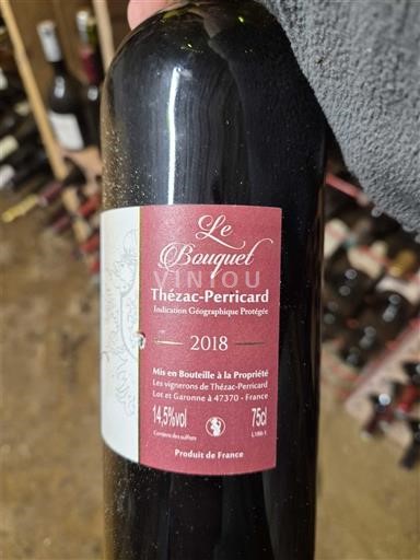 Aquitaine và Charentes Thézac-Perricard Les vignerons de Thézac-Perricard Le Bouquet 2018