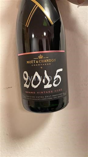 Champaña Champán Moët & Chandon Grand Vintage Rosé 2015