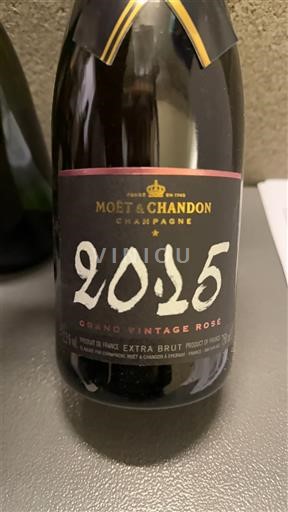 Champagne Sâm-panh Moët & Chandon Grand Vintage Rosé 2015